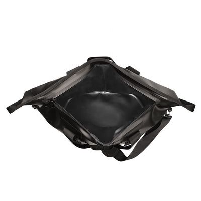 کیسه خنک کننده ناهار مشکی OEM، خنک کننده عایق شده با طرف نرم برای کمپینگ در فضای باز