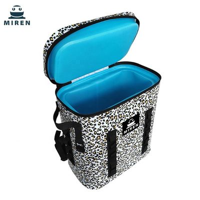 کیسه خنک کننده نرم 20 لیتری با عایق TPU، کوله پشتی خنک کننده ضد آب برای پیک نیک