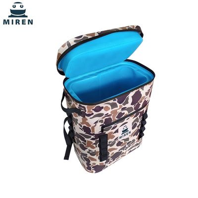 کیف کولر TPU 36 در فضای باز، کوله پشتی خنک کننده استتار برای پیاده روی کمپینگ