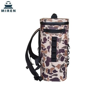 کیف کولر TPU 36 در فضای باز، کوله پشتی خنک کننده استتار برای پیاده روی کمپینگ